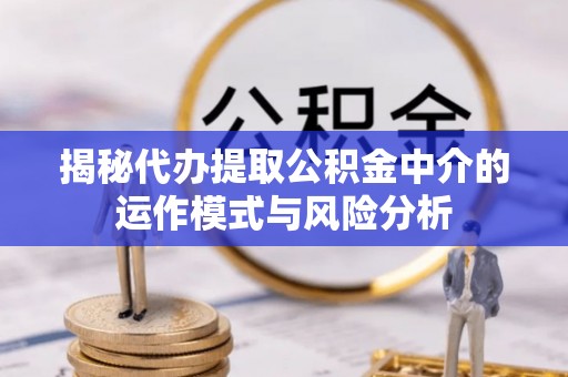 衢州揭秘代办提取公积金中介的运作模式与风险分析