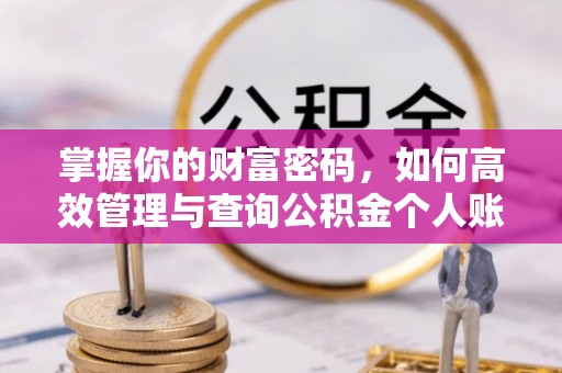 衢州掌握你的财富密码，如何高效管理与查询公积金个人账户信息